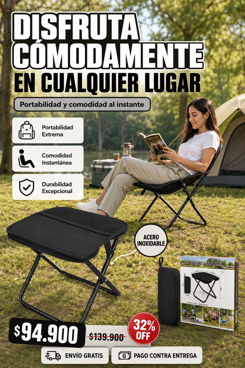 Silla Camping Plegable