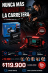 Combo Cargador De Bateria Mini Compresor
